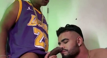 A basketball player went to visit his teacher and ended up eating his ass. They didn't know, but