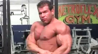Steve Kuclo Pec Workout and Sexy Posing