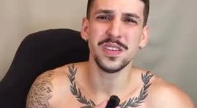 Hot fit dude and his musky armpits