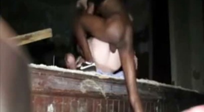 Naked Twunks Hard Pounding in Basement
