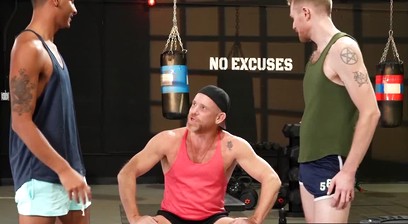 Andrew Connor and Apollo Fates team up to breed and fist Eric The Red