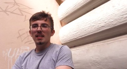Cute nerdy guy