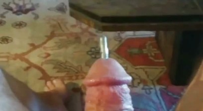 Shoving a big steel rod down my shaft
