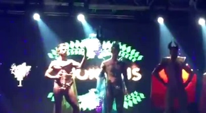 Seth Fornea as Ares @ WE Party-Gods Of The Olympus