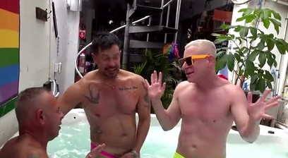 RAWHOLE ToyDaddy Is Anxious OF What Derek Is Packing In His Bulgy Pants
