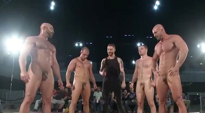 Naked Kombat Live Tag Team Match