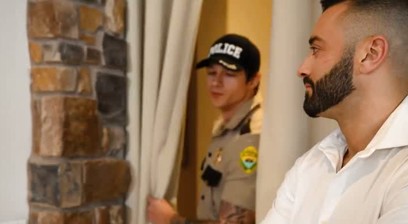 WTF DUDE Fucked His Home SECURITY GUY Jayden Marcos, Drew Valentino