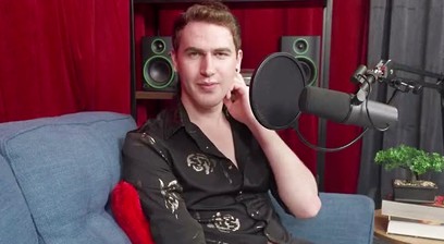 GUY SELECTOR - Scott DeMarco Meets His Match When Atlas Steele Starts Flirting Mid Interview
