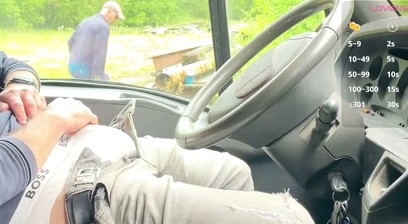 Two Guys Truck Session Gets Intense