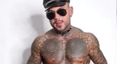 Straight British influencer rides dildo and cums