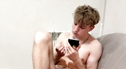 andy shows off and cum
