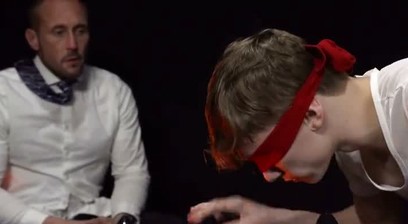 Blindfolded missionary boy gets his ass pounded by a horny priest