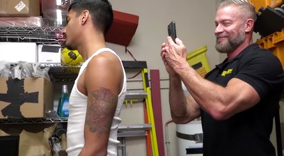 Greg Dixxon fills Apollo Fates holes full of cum