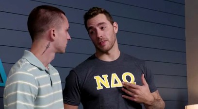 NEXT DOOR TABOO - Fratboys Help Each Other Out Carter Woods & Theo Brady