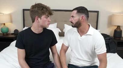 Gio Carrera takes every inch of my cock up his hungry hole