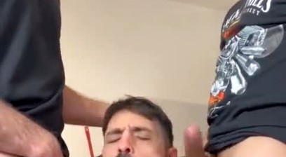 Cum for Me! Two Straight Friends Ordered Food Delivery and Pay Me with Their Dicks and Milk