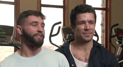 Hot Gym Stud Tormented and Fucked by the Creepy Handyman