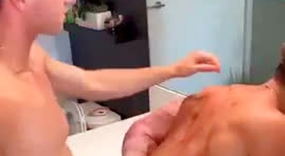 Washroom fuck