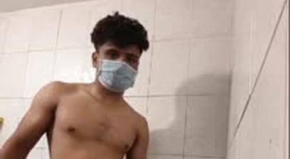 Desi Indian marathiHot hunk with big dick shower show