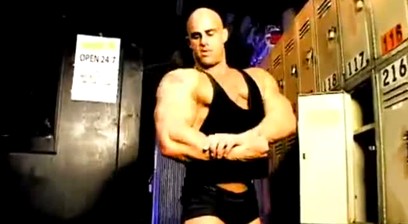 Peter Latz Locker Room Muscle Worship Flexing and Posing