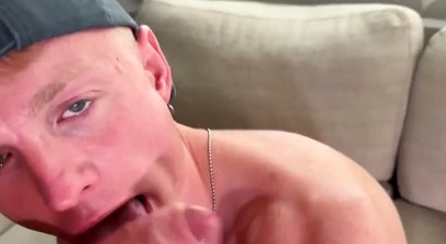 Daddy Fucks a Hungry Blond Boy