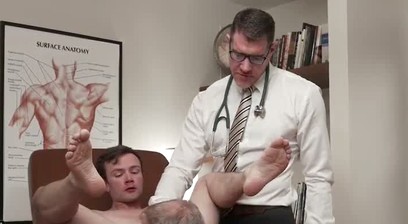 Doctor And His Patient Tag Team A Tiny Boy's Hole And Breed His Ass With Hot Cum