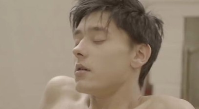 Skinny Brunette Logan Butt Fucks Cock Sucking Twink Jacob!