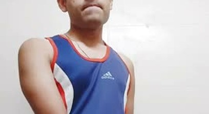 Indian Amateur Solo Twink Jerking Off and Cumming Hard