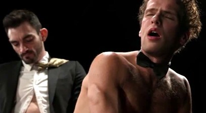Hairy Submissive Jock sold to a handsome businessman