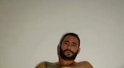 Guy Sniffing A Pair Of Briefs, Jacking Off, and Riding A Bottle