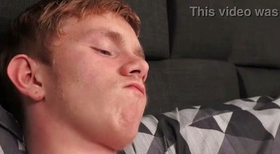 Hot Teen Ginger Jordan Jerks Off