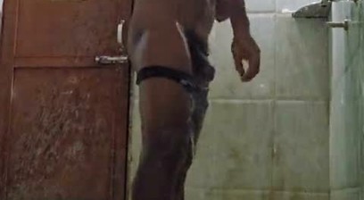 I made a video for you of me taking a shower with my big cock
