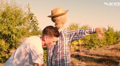 sex with Scarecrow: Young Farmers Forbidden Fantasy