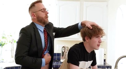 Step Son's Turns Into Kitchen Whore And Keeps Wanting More