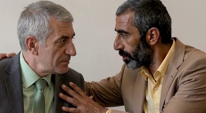 Ali, the old Arab mage visits his company to have sex - AI