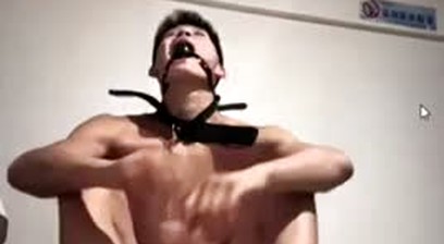 Chinese student-athlete cumshot