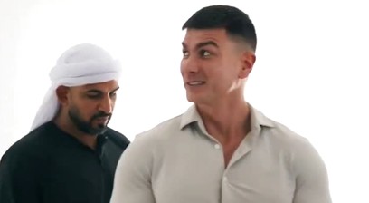 Muscle White Agent Fucked by Arab Client