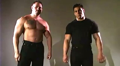 Scott Gunz and Gauge Flexing and Posing