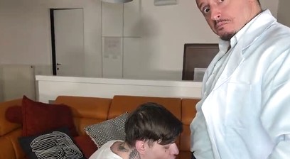 TheXXXTherapist - Dr. Costas Slows Jamie's Pulse with Skilled Deepthroat Blowjob Treatment Session