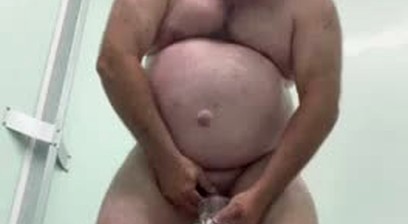Ben Taylor Fagg0t Chub Bear Naked Wall Painting and Solo Play
