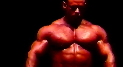 Branch Warren Sexy Posing Backstage and On Stage