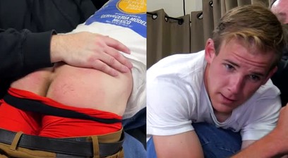 Disrespectful Delinquent Breaks Down When Faced With Spanking Punishment