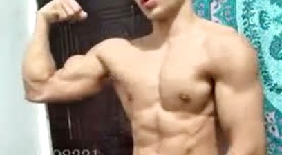 Chinese Straight Guy Cumshot