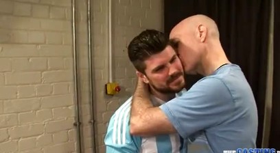 Lionel's second audition with Adrian - First time Ass fucked