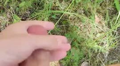 wank outside