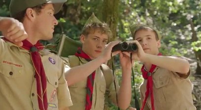 Scout boy discovers something SHOCKING in the woods through his binoculars! The scout master is
