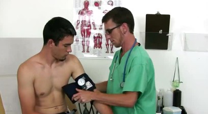 David gets an anal exam