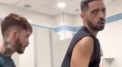 Bathroom fuck hot
