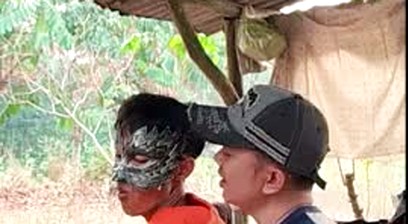 ARJUNA BIGDICK NGEWE OUTDOOR DI KEBUN BELAKANG PABRIK