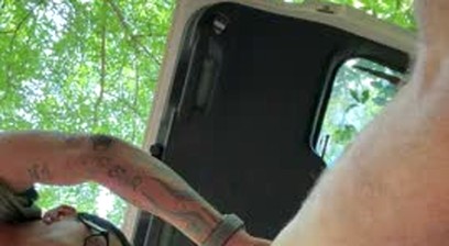 Me fucking my FB Outdoors In Arkansas